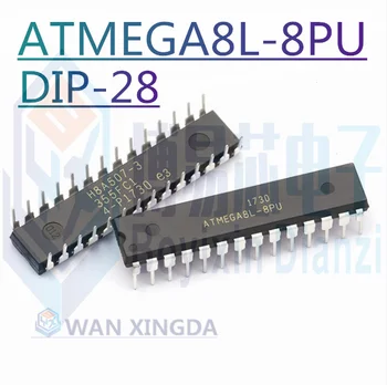 1 БР./ЛОТ ATMEGA8L-8PU ATMEGA8 8-битов микроконтролер 8K флаш памет пакет на чип за DIP-28 IC