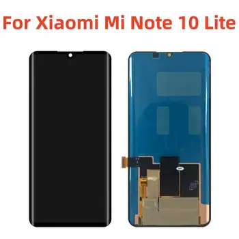 100% Оригинал За Xiaomi Mi Note 10 Lite Дисплей 10 Сензорен Екран Замяна За Mi Note 10 Lite M2002F4LG M1910F4G LCD дисплей