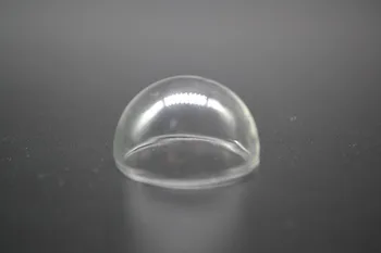 10шт 30 мм Прозрачна Полукръгла капак Стъклен балон стъклена бутилка изберете стъклен флакон модерен колие с висулка бижута аксесоар