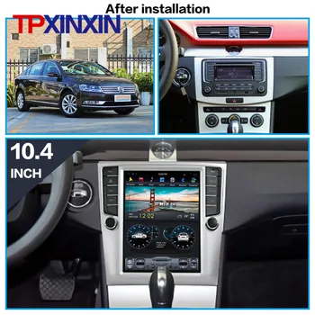 128 GB Android 9,0 Tesla Стил за Volkswagen Magotan 2012-2016 Carplay GPS Автомобилна Навигация Мултимедиен Плейър, Стерео Радио