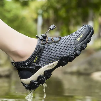 2022 Нова Лятна Мъжки Обувки за плуване, река, Плаж ултра-леки Водни Спортове Бос, Бързосъхнеща обувки за разходка на открито