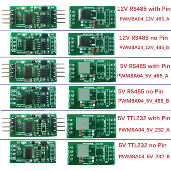 3Ch 1 Hz-20 khz коефициент на запълване Регулируема Честота на PWM Генератор на Правоъгълни Импулси UART RS232 RS485 Шина Modbus RTU Такса