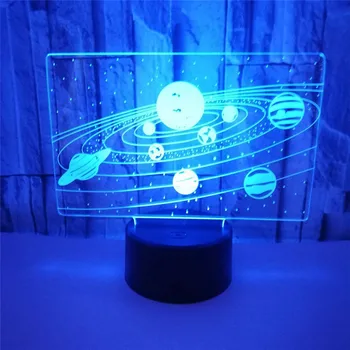 3D Led нощна светлина Волейбол Любовник сензорен лека нощ Тенис на Настолна Лампа Детски Рожден Ден Спортно Подарък Вечерни Начало Декор
