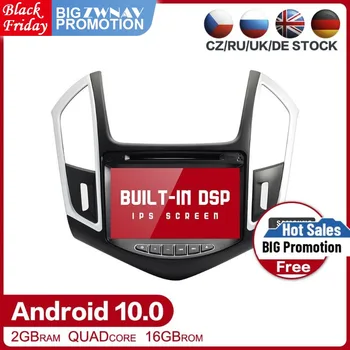 Android 10,0 Авто Радио Мултимедиен DVD-Плейър За Chevrolet Cruze 2012 2013 2014 2015 gps навигация авто аудио стерео главното устройство
