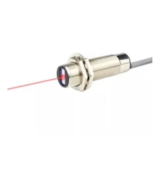 M18 Лазерен сензор видима червена светлина дифузен тип NPN PNP БЕЗ разстояния 2-30 см регулируема нормално отворен фотоелектричния ключ