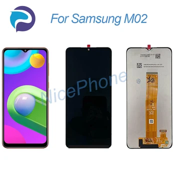 Samsung M02 LCD Сензорен дисплей Дигитайзер, Монтаж Смяна на 6,5 'SM-M022F/F/DS/G/G/DS M02 Екран LCD дисплей