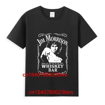 The Doors Джим Морисън Покажи Ми Пътя към Следващата Уиски Бар Тениска Нови Летни Тениски, Потници Роман Унисекс
