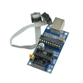 USBtiny USBtinyISP AVR ISP Програмист Downloader За Arduino R3 за Meag2560 С 10-пинов кабел за Програмиране