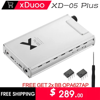 XDUOO XD-05 Plus XD05 Портативен Усилвател за слушалки 32 бита/384 khz DSD256 КПР XD05 PLUS