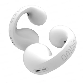 Актуализация Плюс За Ambie Sound Слушалки Слушалки Обеци Безжични Слушалки Bluetooth Мини Спортен Ухото на Куката TWS Слушалки Не 1:1