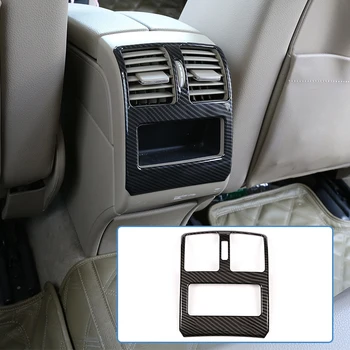 Въглеродни Влакна ABS Хромирани Покриване на Вентилационни Отвори на Климатика Накладки За Mercedes Benz GLK Class X204 200 300 360 Автоаксесоари
