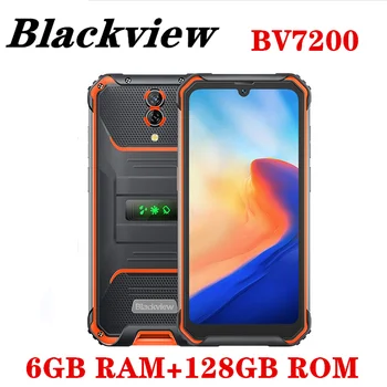 Глобалната версия на Blackview BV7200 IP68 Водоустойчив Издръжлив Смартфон с Android 12 6 + GB 128 GB Хелио G85 5180 ма 50 MP NFC Мобилни Телефони