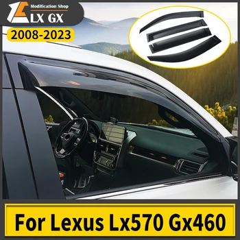Дефлектор на Странично стъкло на превозното средство За Lexus LX570 GX460 GX400 2008-2022 2021 upgrade Външни Аксесоари, за Защита От Дъжд Козирка Дефлектор