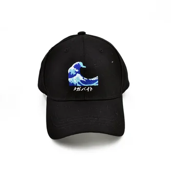 дизайн татко шапки на жените и мъжете морска вълна бейзболна шапка на високо качество на унисекс модни татко шапки нови спортни шапки