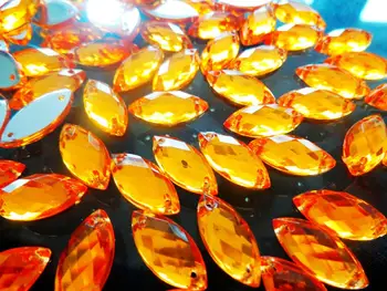 Златен Navette форма 6*12 мм flatback crystal шият кристали и скъпоценни камъни и кристали ръчно изработени рокли за 300 бр./лот