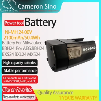 Камерън Китайско Батерия за Милуоки BBH24 за AEG BBH24 подходящ BXS24 BXL24 MXS24 Мини Реле SH04 17 Резервни батерии за Лаптопи