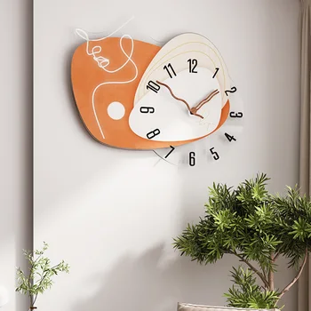 Класически Луксозни Стенни Часовници Стенни Часовници За Всекидневна Големи Безшумни Акрилни Стенен Часовник С Модерен Дизайн Reloj Pared Grande Room Decor