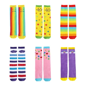 Ластични Чорапи за Момичета, Чорапи до Коляното, Пролетни детски Чорапи, Детски Дрехи, Аксесоари