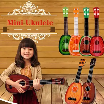 Нов прием на Ukulele Инструмент Китара Образователна Музикална Играчка Инструменти За Деца, Подарък За Рожден Ден Образование за Развитие