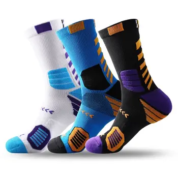 Нови Мъжки И Женски Приспадане Шок Професионални Спортни Чорапи За Колоездене Чорапи Дишащи Улични Предпазват Краката Влагоотводящие Спортни Чорапи За Бягане